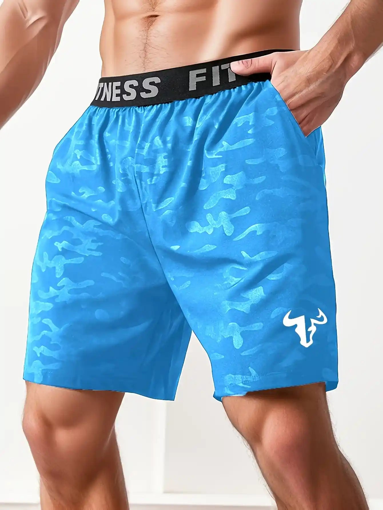 Men's breathable sports shorts