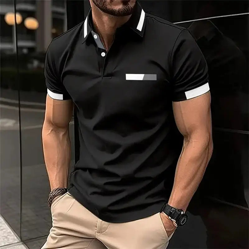 Athletic Fit Polo T-Shirt – Gym & Running