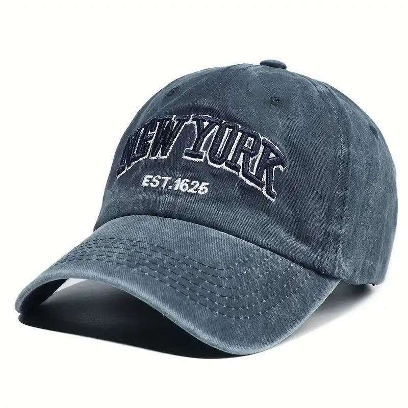 Washed Embroidered Cap