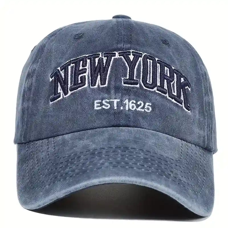 Washed Embroidered Cap